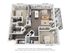 2-Bedroom 2-Bathroom | 1,247 sqft