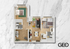 The GEO Kingston - 2 Bedroom Apartment For Rent