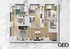 The GEO Kingston - 3 Bedroom Apartment For Rent