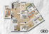 The GEO Kingston - 4 Bedroom Apartment For Rent