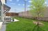 Private, fenced in yard.
