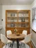 2 bedroom apartment at brentwood madison. dining area and built in shelves
