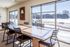 community lounge with conference table vue campus apartments