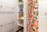 Towel rack in bathroom at Timberwolf Suites Student Living
