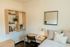 bedroom with storage space at vue campus apartments