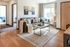 living room in 4 bedroom layout vue campus apartments
