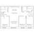 3 bedroom 2 bath floor plan