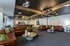 Stylish lounge area with elegant leather sofas, modern lighting, and decorative accents  | Liv+ Union Peak | Phoenix, Arizona