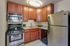 Kitchen at Park East Apartments in Adams Morgan