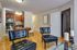 Living room and kitchen at Park East Apartments in Adams Morgan
