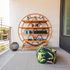 Sora bamboo shelving on exterior private balcony