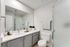 Staged Newly Renovated Townhome Bathroom
