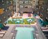 swimming pool and seating