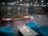 seating area outdoors at night