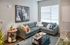 living room with couch and coffee table