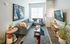 living room with couch, coffee table and tv