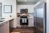 Kitchen detail in model apartment  at The Henry | Apartments in Tampa, FL