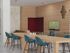 Area for socializing, studying, or lounging
