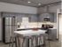 Open kitchen with barstools