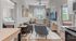 Contemporary apartment interior showcasing a cozy living room with chic decor, two inviting bedrooms, and ample natural light.