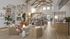 Vibrant and modern communal living space featuring cozy seating, stylish decor, and a welcoming atmosphere. Perfect for social gatherings and relaxation.