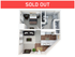 1.3 One Bedroom Sold Out