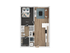 1BR/1BA - A1.1