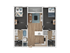 2BR/2BA - B1