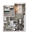 1 Bedroom | 1 Bathroom - A1