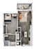 1 Bedroom | 1 Bathroom - A1-A