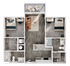 2BR/2BA - B1 - Furnished