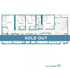 Spacious 4-bedroom floor plan with modern living area, balcony, and large kitchen, totaling 1,841 square feet.