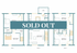 Modern three-level floor plan featuring three bedrooms, spacious living room, kitchen with pantry, deck, and bonus room.