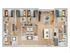 Modern and spacious floor plan featuring 3 cozy bedrooms, an inviting open-concept living room, stylish kitchen with island, and contemporary bathrooms. Perfect for family living.