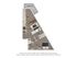 Elegant floor plan showcasing a modern 1-bedroom apartment with an open-concept kitchen and living room, stylish bath, and inviting patio/balcony.