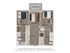 Modern 2D floor plan showcasing 2 bedrooms, spacious living room, sleek kitchen, and cozy patio/balcony.