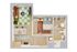 Chic 1-bedroom apartment floor plan with a cozy living area, modern kitchen, stylish bedroom, and efficient bathroom layout.
