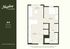 Heyday Blacksburg A4 floor plan featuring 1 bedroom, 1 bathroom, open-concept living and kitchen area, total 563 sq ft.