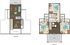 Spacious floor plan showcasing 3 bedrooms, a stunning open-concept living area, and a comfortable outdoor space.