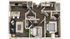 Modern 2D floor plan featuring two cozy bedrooms, a sleek kitchen with an island, stylish open living area, and a contemporary bathroom.