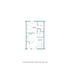 Chic apartment floor plan showcasing a spacious living room, cozy bedroom, modern kitchen, and convenient bathroom layout.