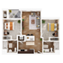 The Degree - Two-Bedroom Floor Plan