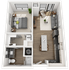 1 BED 1 BATH - A1