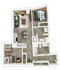 2BR/2BA - B3