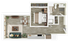 1BR/1BA - Deluxe - A10