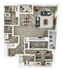 2BR/2B - Deluxe - B11