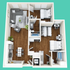2BR/2BA - B1