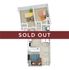 Modern 2D floor plan showcasing 2 cozy bedrooms, stylish open kitchen, and inviting living area, now sold out.