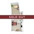 Modern studio apartment floor plan with cozy bedroom, stylish living area, and compact kitchen, marked as sold out.