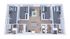 Modern 3D floor plan featuring 3 spacious bedrooms, an inviting living area, and a functional open kitchen layout.